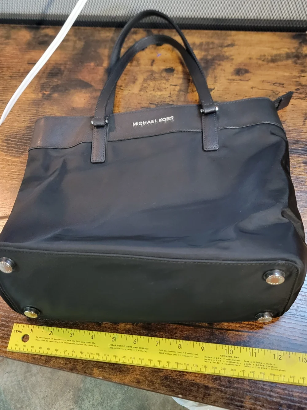 Michael Kors Morgan Large Nylon Tote Bag